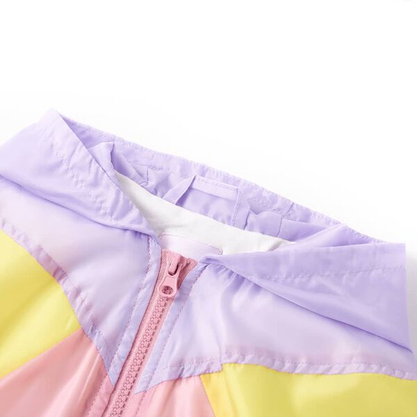 Giacca con Cappuccio e Cerniera da Bambina Multicolore 92