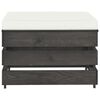 vidaXL Set Salotto da Giardino 7pz con Cuscini Legno Impregnato Grigio