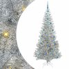 vidaXL Albero di Natale Argento 210 cm PET