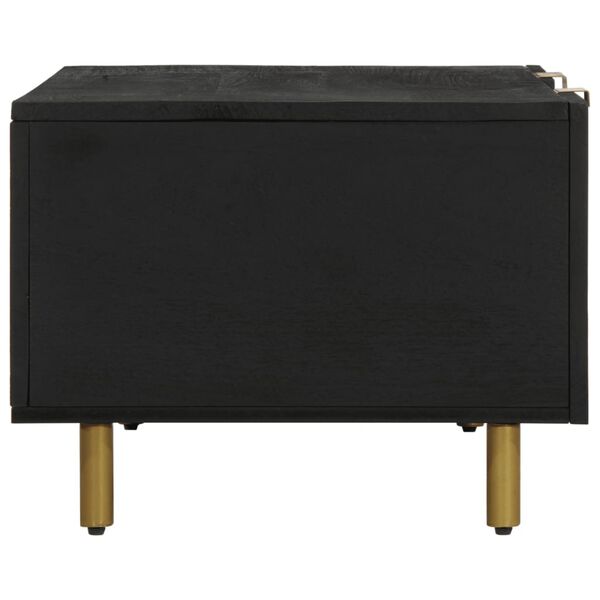 vidaXL Tavolino da Salotto Nero 100x54x40 cm in Legno Multistrato