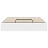 vidaXL Letto ottomano Bianco 203 x 140 x 25 cm Legno ingegnerizzato