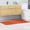 vidaXL Tappetino da bagno antiscivolo Arancione 70 x 120 cm PP