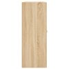 vidaXL Armadietti a Parete 2 pz Rovere Sonoma in Legno Multistrato
