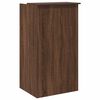 vidaXL Banco Reception Rovere Marrone 55x50x103,5 cm Legno Multistrato