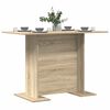 vidaXL Tavolo da pranzo Rovere Sonoma 110 x 60 x 75 cm