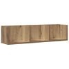 vidaXL Mensola a Muro CD Artigianale 75x18x18 cm Legno Multistrato