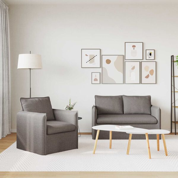 vidaXL Divano 2 pcs Talpa