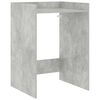 vidaXL Mobiletto per lavatrice Grigio Cemento 67,5 x 62 x 97 cm