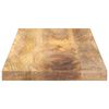 vidaXL Piano per Tavolo 80x30x3,8 cm Rettangolare Legno Massello Mango