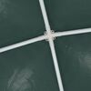 vidaXL Gazebo Professionale 4x4 m Verde 90 g/m²
