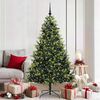 vidaXL Albero di Natale Artificiale a Cerniera con 300 LED 180 cm
