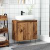 vidaXL Mobile da Bagno Legno Vecchio 58x33x60 cm in Truciolato