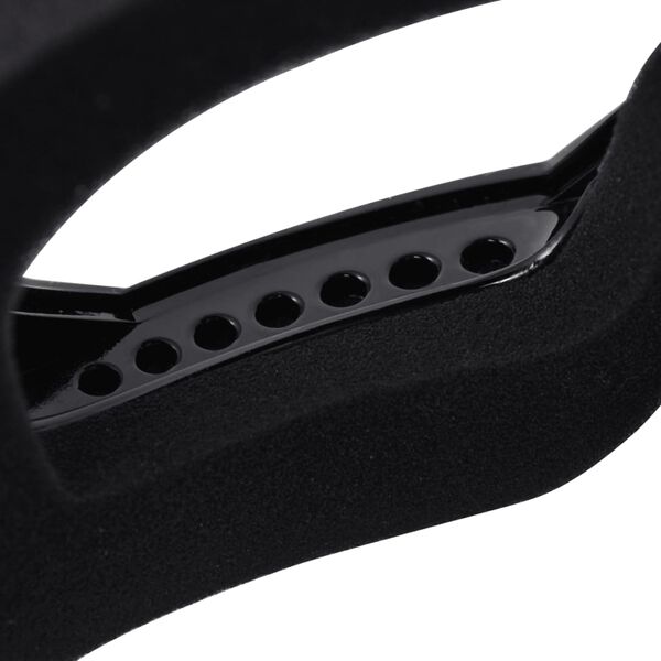 Moto Occhiali motocross occhiali neri visiera trasparente