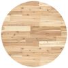 vidaXL Piano Tavolo Rotondo &Oslash;70x4 cm in Legno Massello di Acacia