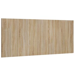 vidaXL Testiera Letto Rovere Sonoma 200x1,5x80 cm in Legno Multistrato