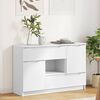 vidaXL Credenza con cassetto Bianco 100 x 30 x 65,6 Legno multistrato