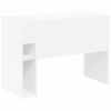 vidaXL Scrivania Bianco 109 x 50 x 78 cm Legno multistrato