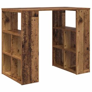 vidaXL Scrivania Legno vecchio Legno ingegnerizzato 90 x 50 x 75 cm