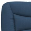 vidaXL Letto con Materasso Hvar Blu 180x200 cm in Tessuto
