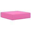 vidaXL Cuscino da Sedia Esterno Rosa 40 x 40 x 8 cm 100% Poliestere