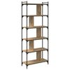 vidaXL Libreria 5 livelli 76 x 32 x 192 cm Legno ingegnerizzato