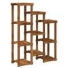 vidaXL Supporto per piante Naturale 85 x 30 x 114,5 cm