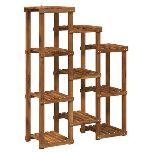 vidaXL Supporto per piante Naturale 85 x 30 x 114,5 cm
