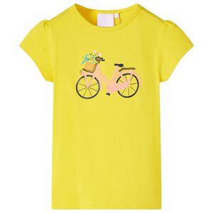 vidaXL Maglietta da Bambina Gialla 104