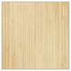 vidaXL Tappeto Quadrato Naturale Chiaro 100x100 cm in Bamb&ugrave;