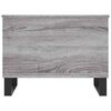 vidaXL Tavolino Salotto Grigio Sonoma 60x44,5x45 cm Legno Multistrato