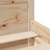 vidaXL Giroletto con Testiera 120x190 cm in Legno Massello di Pino