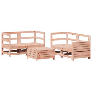 vidaXL Set Divani da Giardino 5 pz in Legno Massello Abete Douglas