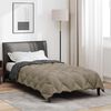 vidaXL Duvet Invernale Grigio chiaro e Antracite 200 x 155 cm