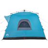 vidaXL Tenda Familiare Cabina 7 Persone Blu a Rilascio Rapido