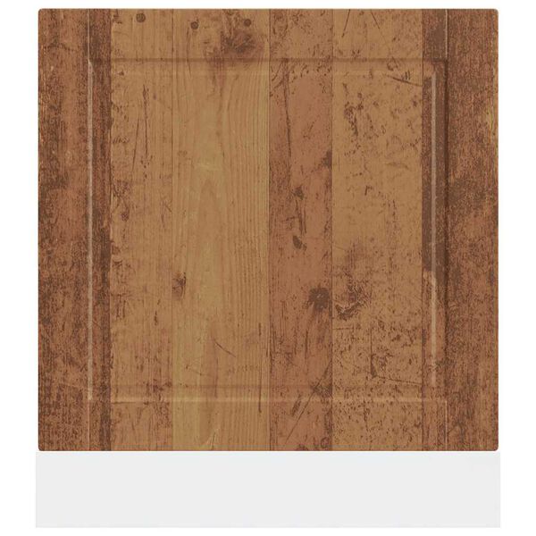 vidaXL Pannello Lavastoviglie Porto Legno Vecchio 60x1,5x67 cm