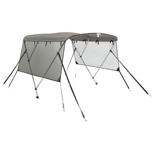 vidaXL Bimini di Prua Pareti Laterali Rete 3 Archi 183x(137-152)x137cm