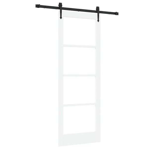 vidaXL Porta scorrevole ORKDAL Bianco 78 x 211 cm