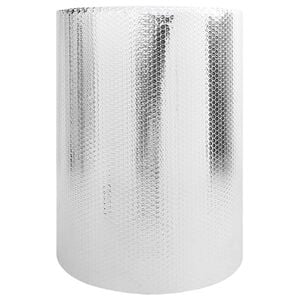 vidaXL Riflettore di calore per termosifoni Argento 5 x 0,6 m