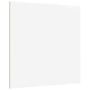 vidaXL Pannelli decorativi 12 pz Bianco 30 x 30 x 0.27 cm