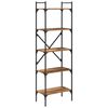 vidaXL Libreria Legno vecchio 56 x 32 x 174 cm Legno multistrato