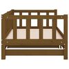 vidaXL Dormeuse Estraibile Ambra 2x(90x190) cm Legno Massello di Pino