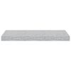 vidaXL Scaffali a Parete 4 pz Grigio Cemento 60x23,5x3,8 cm in MDF
