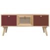 vidaXL Tavolino da Salotto con Cassetti 80x40x35,5cm Legno Multistrato