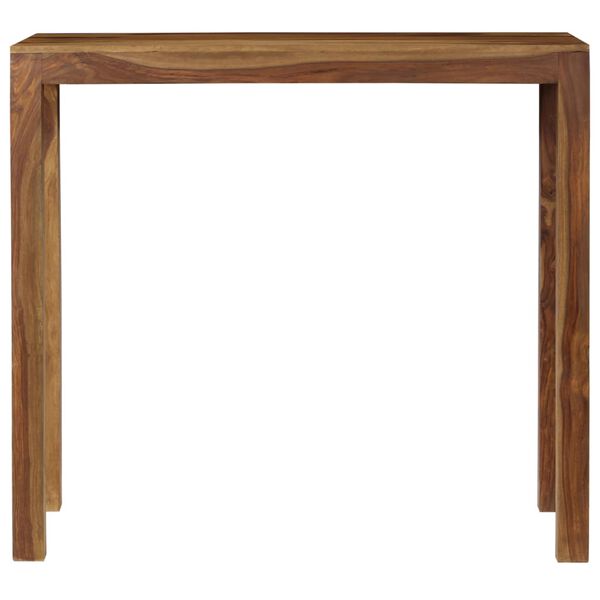 vidaXL Tavolino da Bar in Legno Massello di Acacia 118x60x107 cm