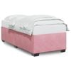 vidaXL Giroletto Rosa 90x200 cm in Velluto