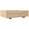 vidaXL Fioriera da Giardino 90x60x26,5 cm in Legno Massello di Pino