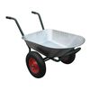 vidaXL Carriola da Giardino con 2 Ruote 66 L