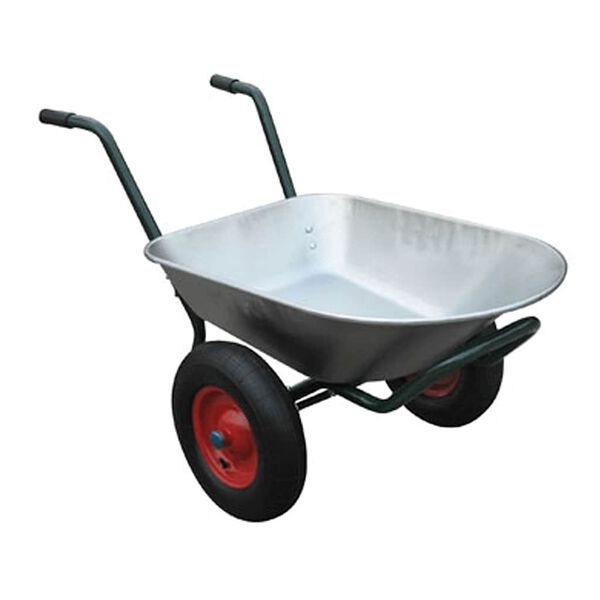 vidaXL Carriola da Giardino con 2 Ruote 66 L