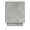 vidaXL Armadio da Notte Grigio cemento 44 x 34,5 x 45 cm