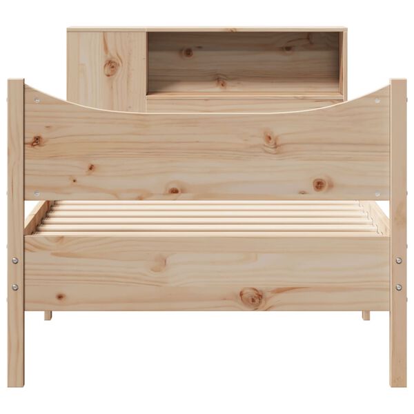 vidaXL Giroletto senza Materasso 75x190 cm in Legno Massello di Pino